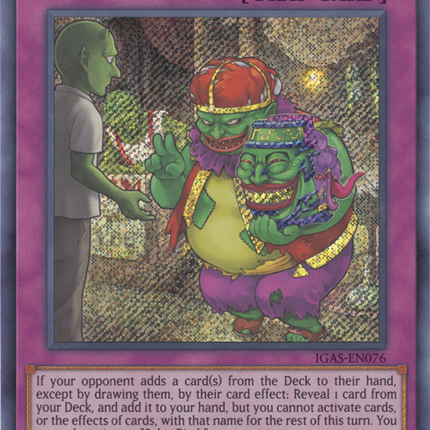 Sales Pitch [IGAS-EN076] Secret Rare