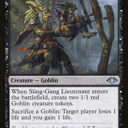 Sling-Gang Lieutenant [Modern Horizons]