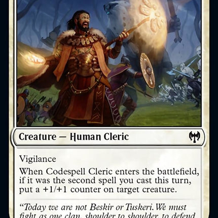 Codespell Cleric [Kaldheim]