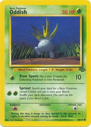 Oddish (58/64) [Jungle Unlimited]
