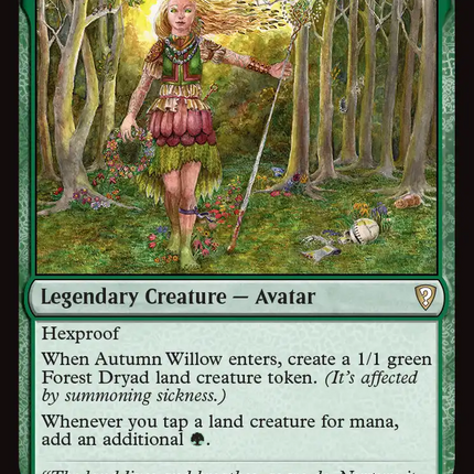Autumn Willow, Harmony [Mystery Booster: Commander Edition]