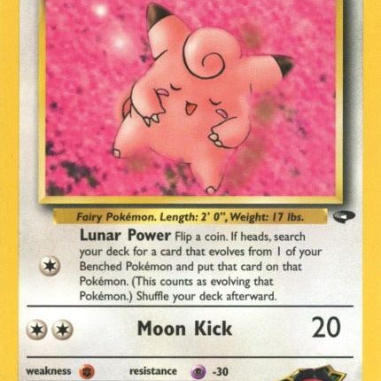 Erika's Clefairy (40/132) [Gym Challenge Unlimited]