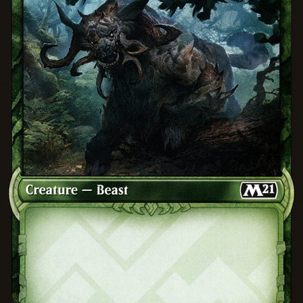Garruk's Gorehorn (Showcase) [Core Set 2021]