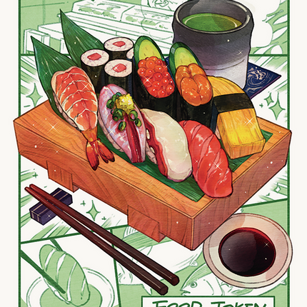 Food Token (2012) (Rainbow Foil) [Secret Lair Drop Series]