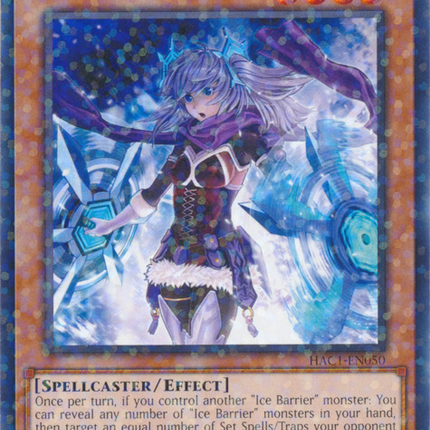 Dance Princess of the Ice Barrier (Duel Terminal) [HAC1-EN050] Common