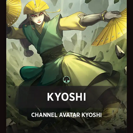Kyoshi Theme Card [Avatar: The Last Airbender Tokens]