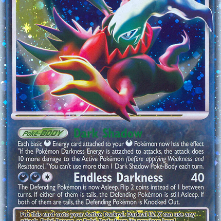 Darkrai LV.X (DP19) [Diamond & Pearl: Black Star Promos]