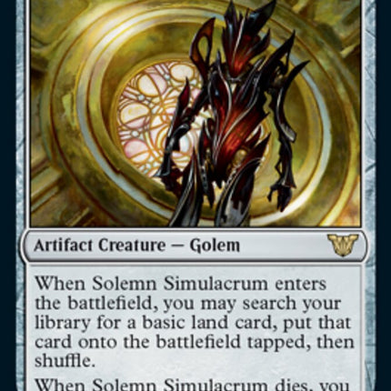 Solemn Simulacrum [Kamigawa: Neon Dynasty Commander]