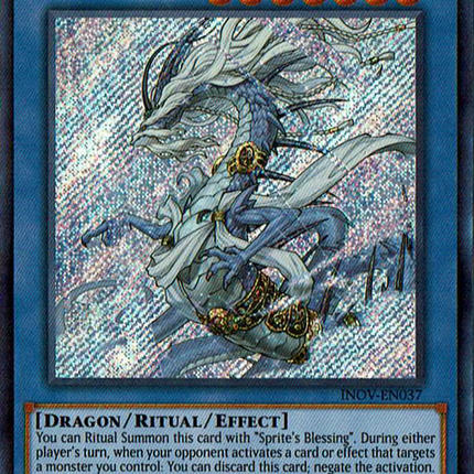 Sauravis, the Ancient and Ascended [INOV-EN037] Secret Rare