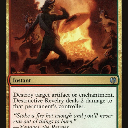 Destructive Revelry [Duel Decks: Heroes vs. Monsters]