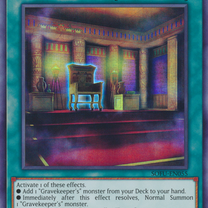 Necrovalley Throne [SOFU-EN055] Super Rare