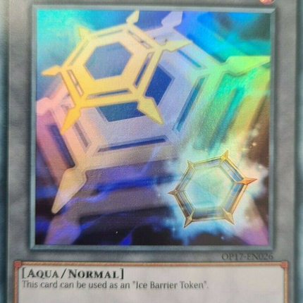 Ice Barrier Token [OP17-EN026] Super Rare