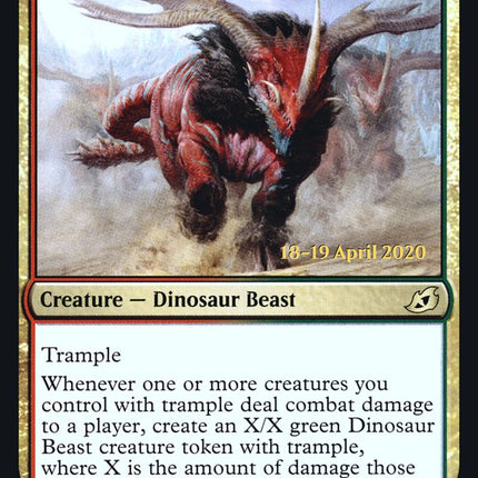 Quartzwood Crasher [Ikoria: Lair of Behemoths Prerelease Promos]