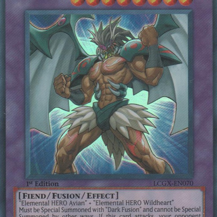 Evil HERO Wild Cyclone [LCGX-EN070] Super Rare