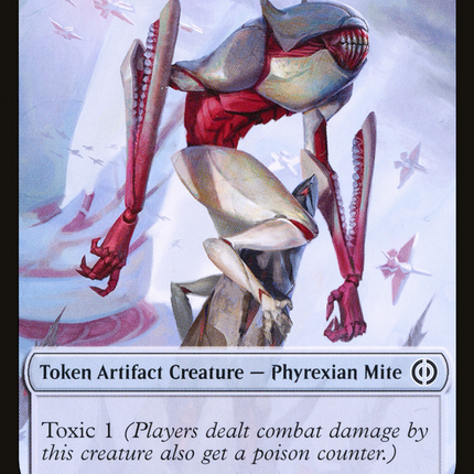 Phyrexian Mite (011) // Phyrexian Goblin Double-Sided Token [Phyrexia: All Will Be One Tokens]