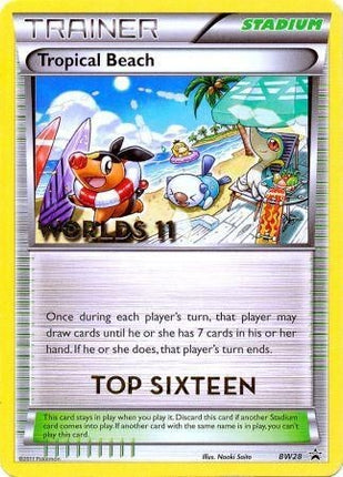 Tropical Beach (BW28) (Top 16) [Black & White: Black Star Promos]