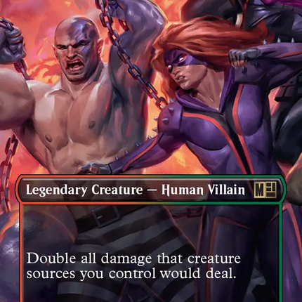 Absorbing Man and Titania (Borderless) [Marvel Super Heroes Commander]