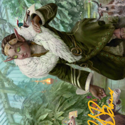 Rumor Gatherer Art Card (Gold-Stamped Signature) [Streets of New Capenna Art Series]