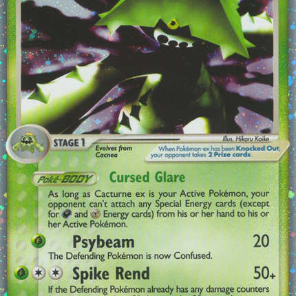 Cacturne ex (91/106) [EX: Emerald]