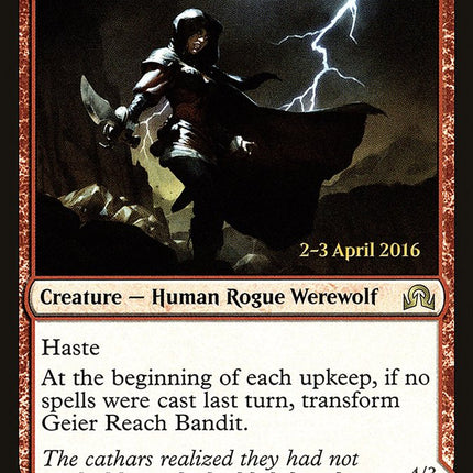 Geier Reach Bandit // Vildin-Pack Alpha [Shadows over Innistrad Prerelease Promos]