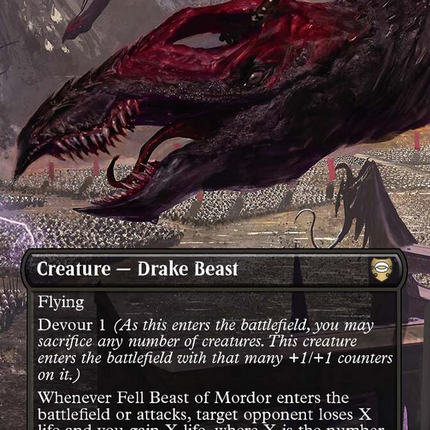 Fell Beast of Mordor (Borderless) [The Lord of the Rings: Tales of Middle-Earth Commander]