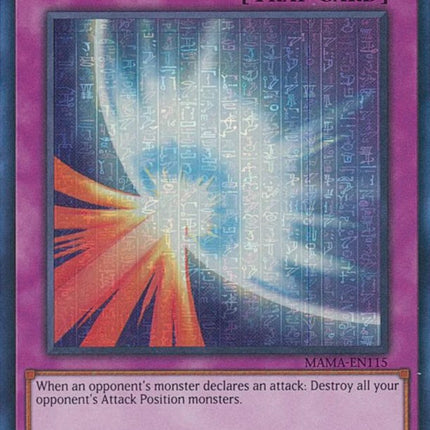 Mirror Force [MAMA-EN115] Secret Pharaoh's Rare