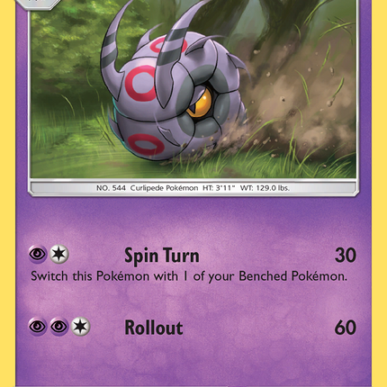 Whirlipede (57/147) [Sun & Moon: Burning Shadows]