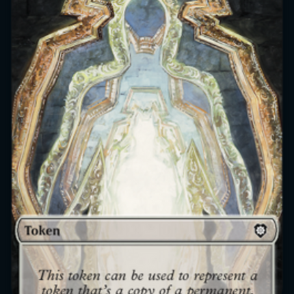 Copy // Powerstone Double-Sided Token [The Brothers' War Commander Tokens]