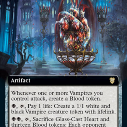 Glass-Cast Heart (Extended Art) [Innistrad: Crimson Vow Commander]