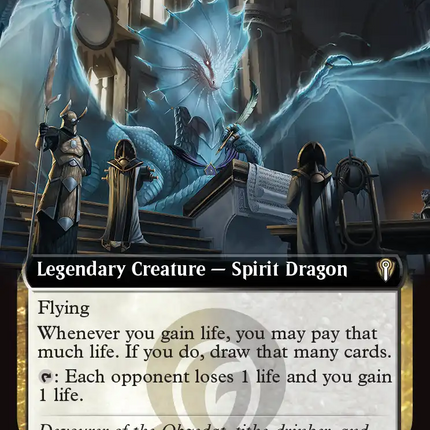 Niv-Mizzet, Ghost Counsel (Extended Art) [Reality Fracture Commander]