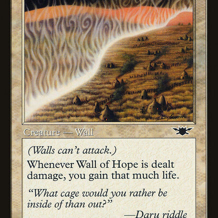 Wall of Hope [Legions]