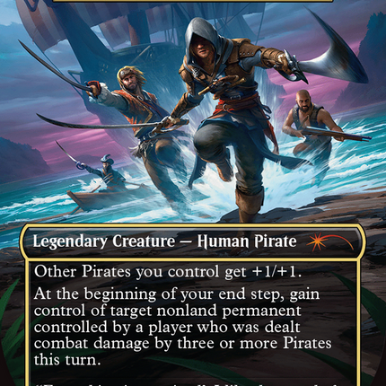 Edward, Jackdaw Captain - Admiral Beckett Brass [Secret Lair Drop Series]