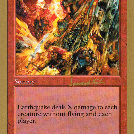 Earthquake (Janosch Kuhn) (SB) [World Championship Decks 1997]