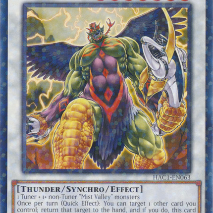 Mist Valley Thunder Lord (Duel Terminal) [HAC1-EN063] Common
