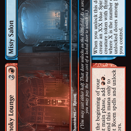 Smoky Lounge // Misty Salon [Duskmourn: House of Horror]