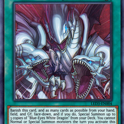 Rage with Eyes of Blue [LED3-EN004] Super Rare