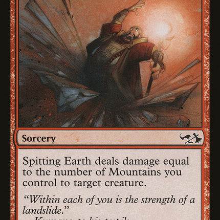 Spitting Earth [Duel Decks: Elves vs. Goblins]