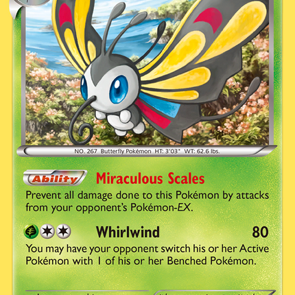 Beautifly (5/108) [XY: Roaring Skies]