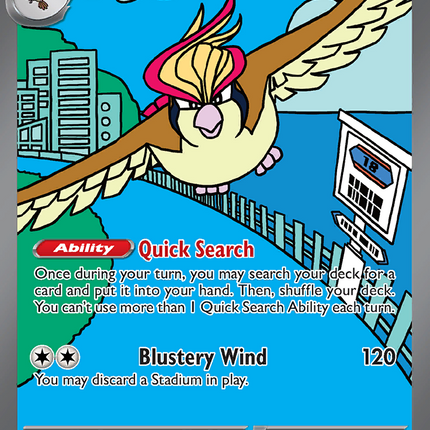 Pidgeot ex (225/197) [Scarlet & Violet: Obsidian Flames]