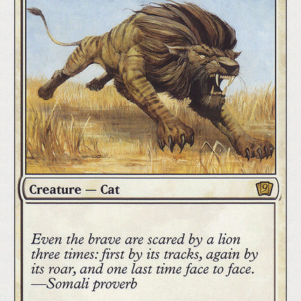 Savannah Lions [Ninth Edition]