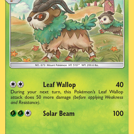 Gogoat (36/214) [Sun & Moon: Lost Thunder]