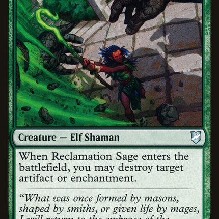 Reclamation Sage [Commander 2018]