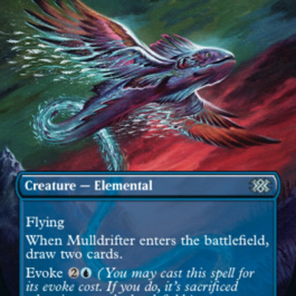 Mulldrifter (Borderless Alternate Art) [Double Masters 2022]