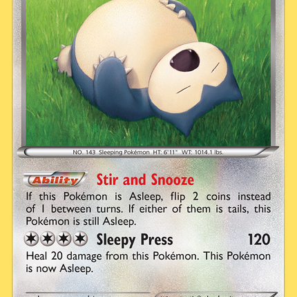 Snorlax (58/83) [XY: Generations]