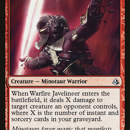 Warfire Javelineer [Amonkhet]