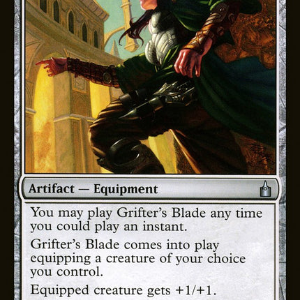 Grifter's Blade [Ravnica: City of Guilds]