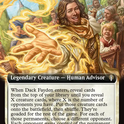 Dack Fayden, Helping Hand (Extended Art) [Reality Fracture Commander]