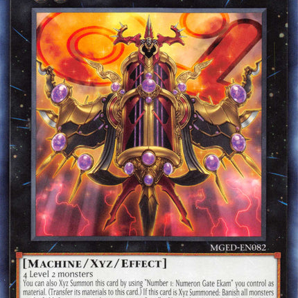 Number C1: Numeron Chaos Gate Sunya [MGED-EN082] Rare