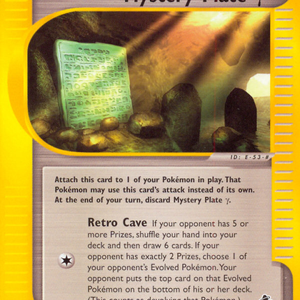 Mystery Plate Gamma (135/144) [Skyridge]