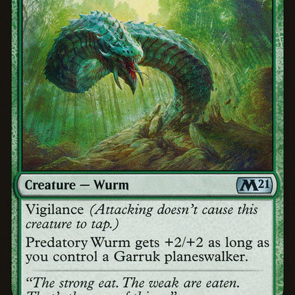 Predatory Wurm [Core Set 2021]
